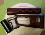 Tigr/SVD wood set butt stock and forend authentic Izhmash for sale