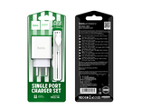 6931474727954	СЗУ  розетка Hoco C81A + кабель micro Asombroso single port charger set