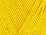 Желтый арт.3998  Pelican 100% хлопок двойной мерсеризации 50г/330м
