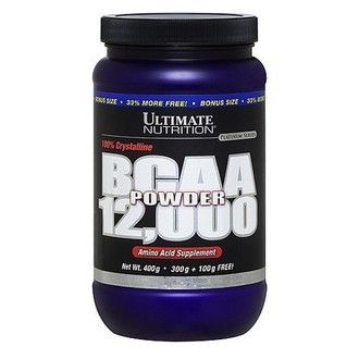 (Ultimate Nutrition) BCAA 12.000 Powder - (457 г) - (фруктовый пунш)