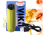 ЭЛЕКТРОННАЯ СИГАРЕТА SMOANT VIKII Yellow 370 mAh, USB кабель, KL-035-Y.