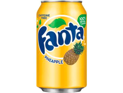 Газированный напиток Fanta Pineapple 330мл.