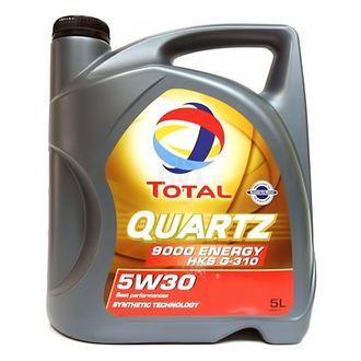 Моторное масло TOTAL QUARTZ 9000 ENERGY HKS 5W30 синтетическое 5 л.