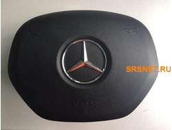 Восстановление внешнего вида (крышки) подушки безопасности водителя Mercedes-Benz GL