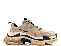 Кроссовки Balenciaga Triple S серые с черным