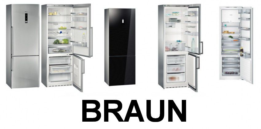 Ремонт холодильников Braun(Браун) в Челябинске