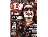 TERRORIZER Magazine November 2012 Cradle Of Filth Иностранные музыкальные журналы, Intpressshop