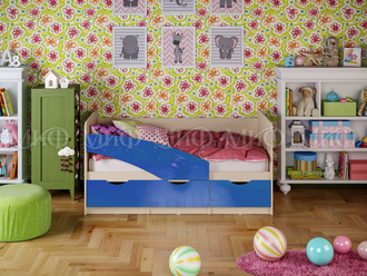 Детская кровать "Бабочки МДФ"