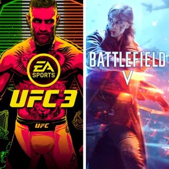 Набор UFC 3 + Battlefield V  (цифр версия PS4) RUS 1-2 игрока