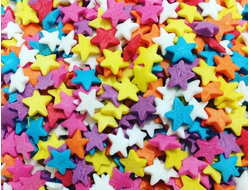 Посыпка кондитерская, 50 г Звезды РАЗНОЦВЕТНЫЕ