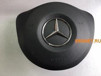 Восстановление внешнего вида (крышки) подушки безопасности водителя Mercedes-Benz W205