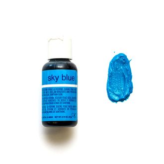 Краситель гелевый жидкий Небесно Голубой / Sky Blue Chefmaster 20 г