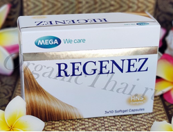 Купить тайские витамины для волос Regenez, инструкция по применению на русском языке, отзывы, цена