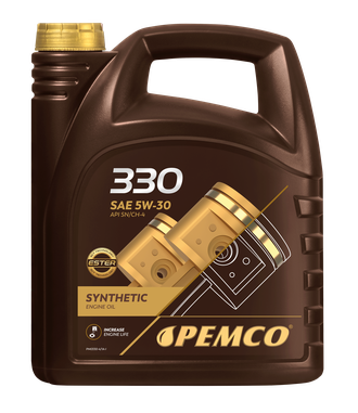 Моторное синтетическое масло Pemco  PM0330-4 5W-30 SN/CH-4, A3/B4 4л