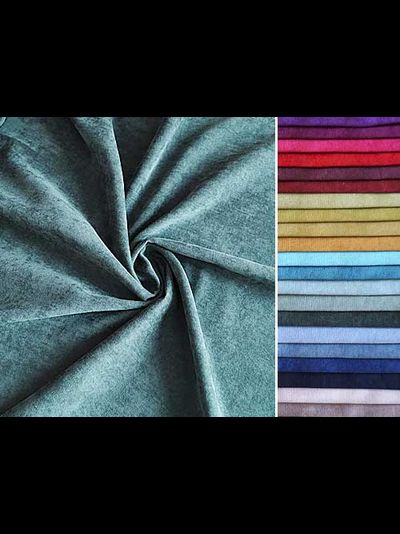 Софт, шенил для штор, плотный однотонник с большим количеством цветов от 500 р.