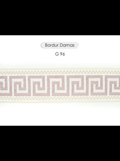 Арт. Damas Braid, серия Majestik. Жаккардовая лента с меандром