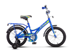 Велосипед детский STELS Talisman 18" синий с корзинкой