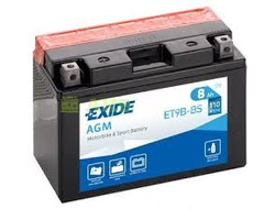 Аккумулятор EXIDE ET9B-BS (508 12)