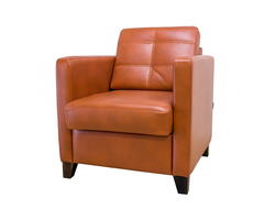 Кресло Этна, Размер 800х820х850 (высота сиденья: 480) мм, тон массива и материал обивки на выбор