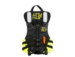Спасательный жилет нейлон детский Jetpilot Cause Kids ISO 100N Neo Vest Black/Yellow