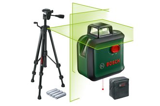 Уровень лазерный Bosch UniversalLevel 360 Set, дальность до 24 м