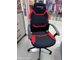 Кресло компьютерное Game 9 ткань черная/красная