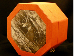 подарочная коробка восьмиугольная