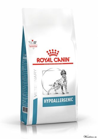 Royal Canin Hypoallergenic DR 21 Canine Роял Канин Гипоаллерженик корм для собак всех пород с пищевой аллергией или непереносимостью, 2 кг