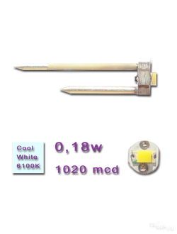 Светодиод PixLED для панелей PixBOARD, белый холодный (6100К), 0,18W (1020 mcd)