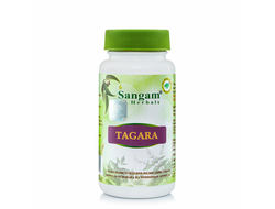 ТАГАРА (TAGARA) УСПОКАИВАЕТ НЕРВЫ, ВОССТАНАВЛИВАЕТ СОН 750 МГ SANGAM HERBALS, 60 ТАБ.