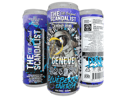 THE SCANDALIST ENERGY DRINK 500 мл - GENEVE (ЧЕРНИКА)