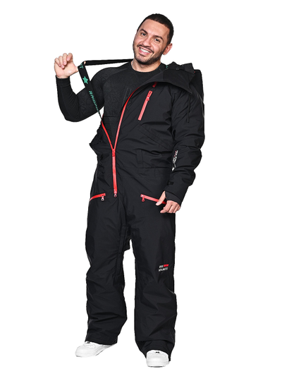 Мужской комбинезон  SNOW Headquarter AA-0159 ЧЕРНЫЙ