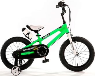 Детский велосипед Royal Baby Freestyle Steel 18" зеленый