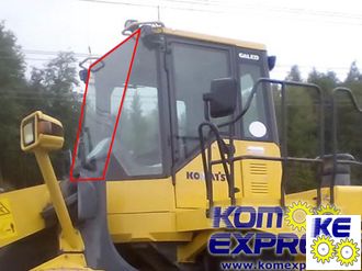 426-926-3540 Стекло лобовое центр KOMATSU WA600-6