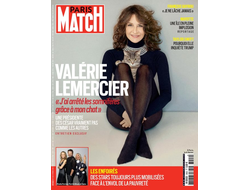 Paris Match Magazine Issue 3902 Valerie Lemercier Cover, Иностранные журналы в Москве, Intpressshop