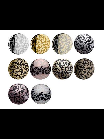 "Круг с рисунком", 45 мм. Серия "Алди"