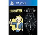 Fallout 4 G.O.T.Y. Bundle + Skyrim Special Edition (цифр версия PS4 напрокат) RUS