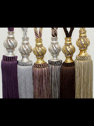 Арт. 2014-6 NEW. Средняя кисть со стразами, 86 см