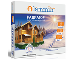 Радиатор PREMIUM Lammin алюминевый 500/80  4сек