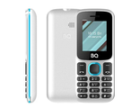 4630055241996  Мобильный телефон BQ 1848 Step+ White+Blue, 2 SIM-карт,   32 Mb, 32 Mb, 2G GSM 850/900/1800/1900, Bluetooth V2.1+EDR Экран: 1.77 &quot;, 5:4, 128*160, цветной