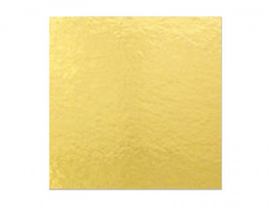 Подложка усиленная квадратная двухсторонняя золото/жемчуг 30*30 см ( толщина 1,5 мм)