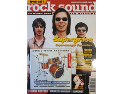 Rock Sound Magazine October 1999 Supergrass, Feeder, Иностранные музыкальные журналы, Intpressshop