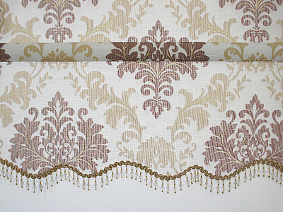 Фигурный край для рулонных штор. Опция