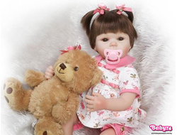 Кукла реборн — девочка "Варя" 52 см