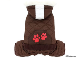 4MyPets Комбинезон для собак коричневый 2XL. Артикул: FMP2274