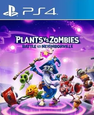 Plants Vs. Zombies: Битва За Нейборвиль (цифр версия PS4 напрокат) RUS 1-2 игрока