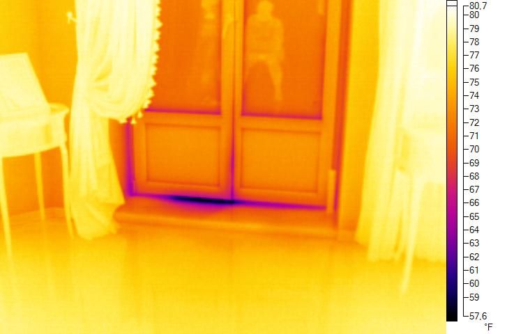 Проведение тепловизионного обследования жилого дома