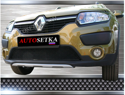 Premium защита радиатора для Renault Sandero Stepway (2014-)