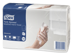 471117 Tork Xpress® листовые бумажные полотенца сложения Multifold Система H2