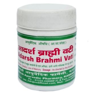 Брами вати Адарш Brahmi vati Adarsh, 40 грамм - 100 таб.